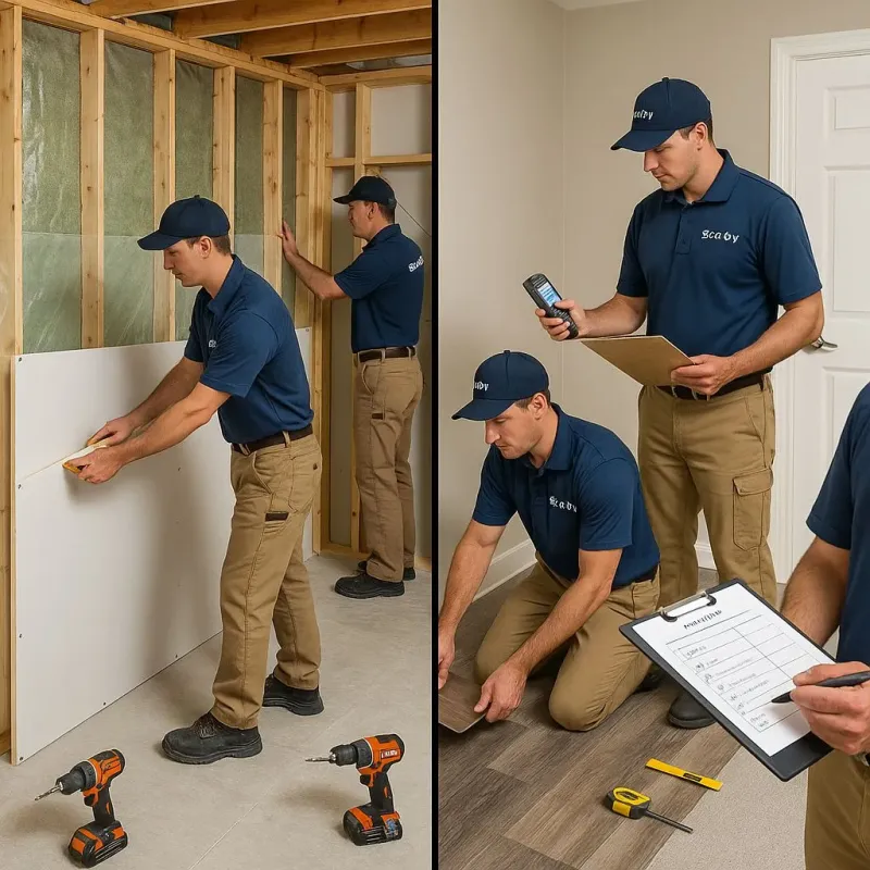 Repairs and Reconstruction process in Charlevoix, MI