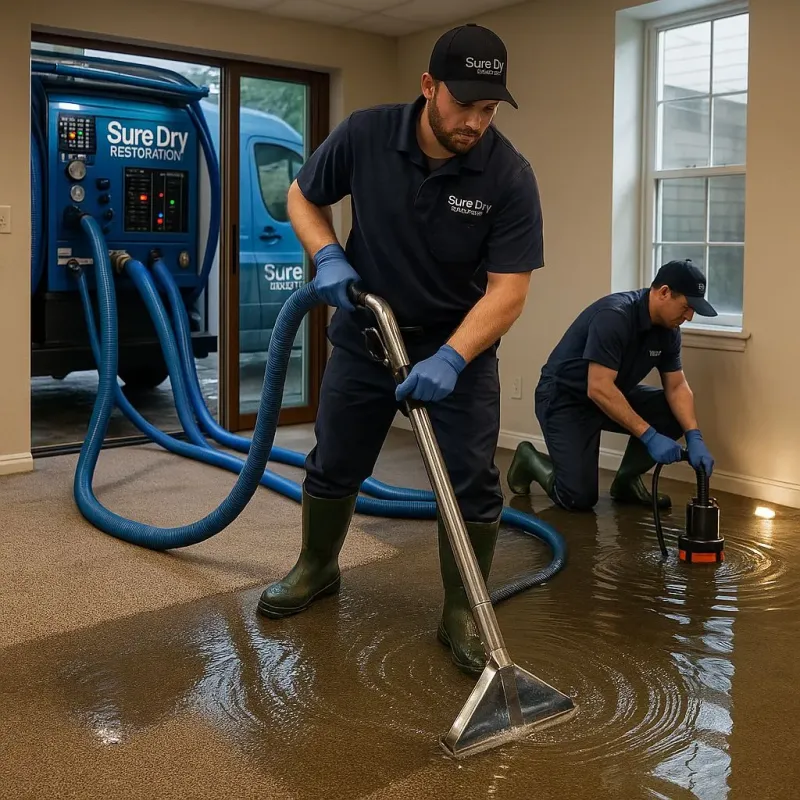 Water Extraction and Removal process in Charlevoix, MI